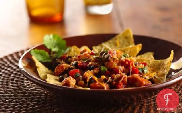 Frigideira Frango Nachos