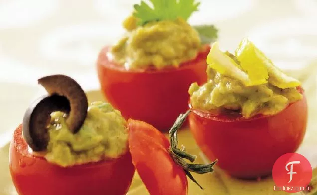 Tomate Cereja Recheado Com Abacate