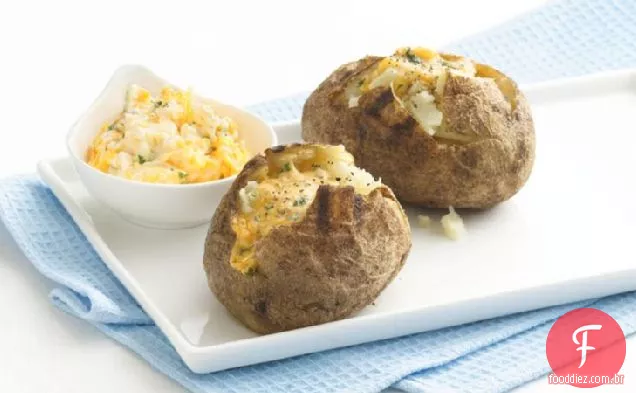 Batatas Assadas Grelhadas Fáceis