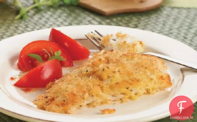 Filetes De Peixe Herbed Crocantes
