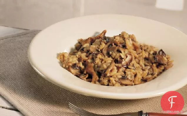 Risoto De Três Cogumelos