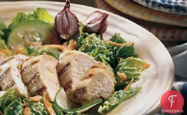 Salada De Frango Com Gergelim