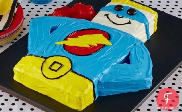 Bolo Super-Herói