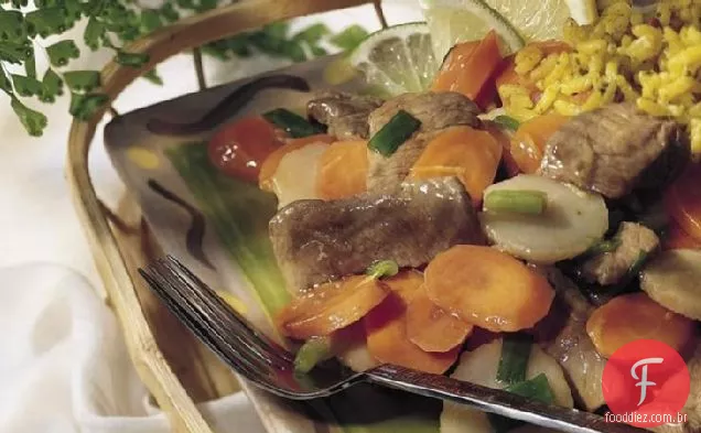 Carne Tailandesa Stir-Fry