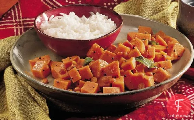 Caril De Batata Doce (Shakarai Urulikazhangu)
