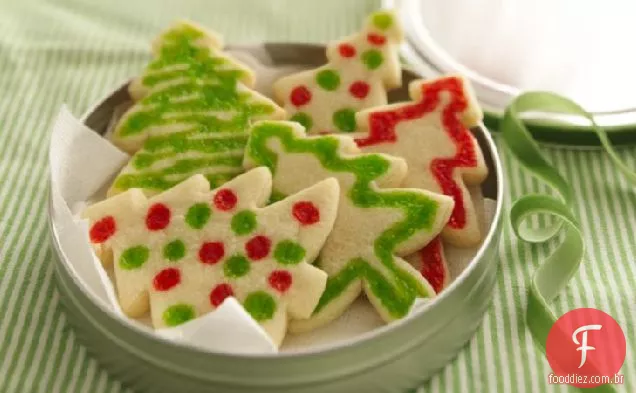 Biscoitos De Natal Vitrais