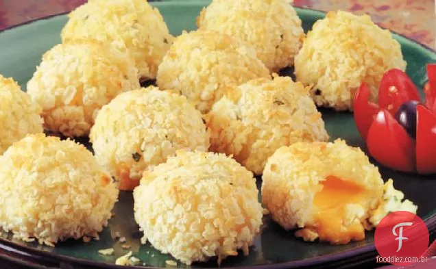 Mordidas De Batata Recheadas Com Queijo