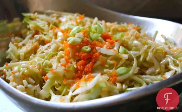 Crocante Asiático Slaw Receita