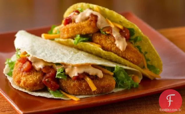 Tacos De Pepita De Frango