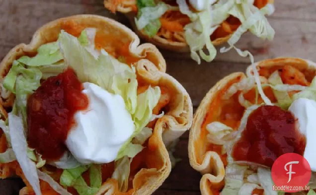 Tacos De Frango Muffin Tin