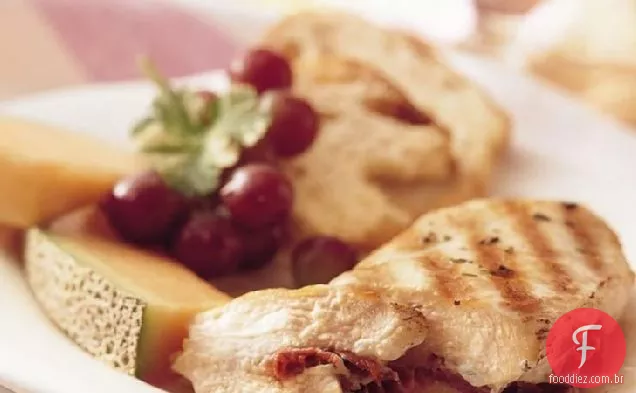 Frango Recheado Com Presunto De Queijo Grelhado