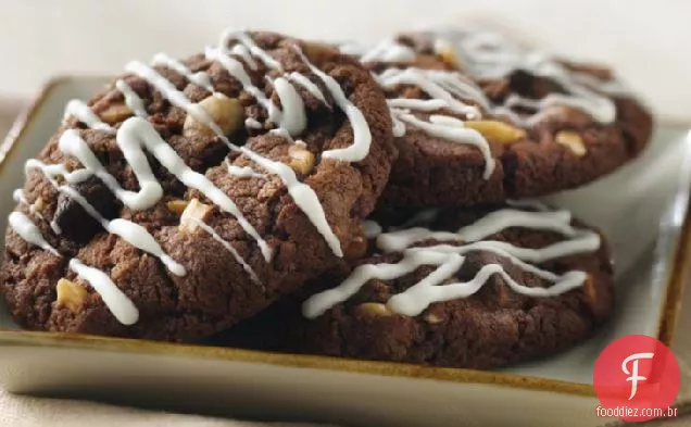 Biscoitos De Avelã Com Chocolate