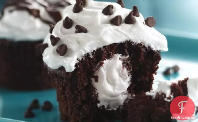 Cupcakes Cheios De Creme De Sonho