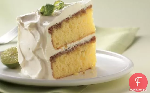 Key Lime Cream Cake