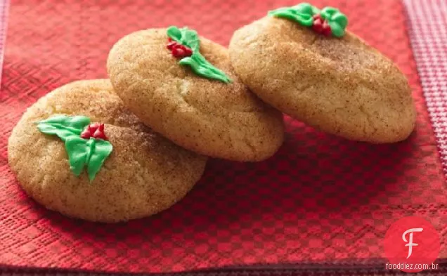 Snickerdoodles De Natal Fácil