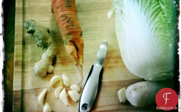 A incrível receita de kimchi de Shannon