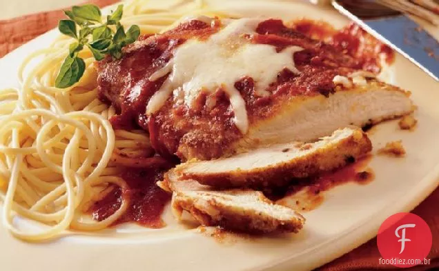 Frigideira Frango Parmigiana