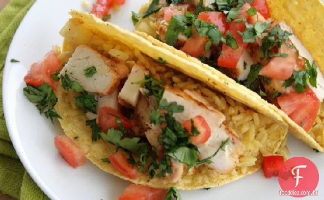 Fajita Grelhado Frango Recheado Tacos