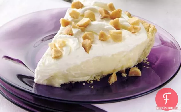 Macadâmia-Torta De Creme De Banana
