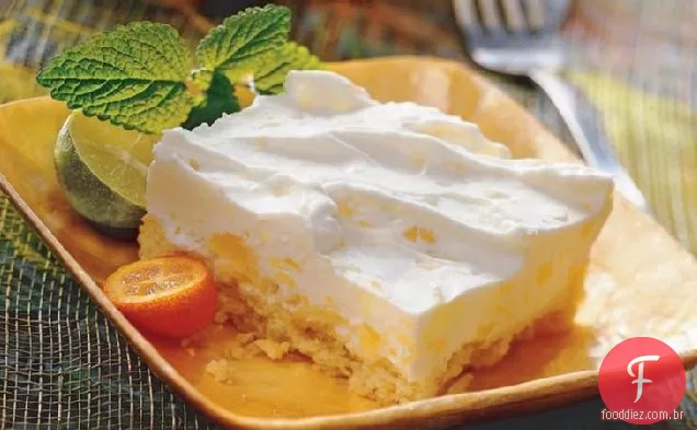 Sobremesa De Iogurte Congelado Tropical