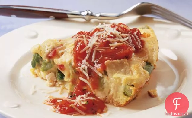 Torta De Primavera De Frango Incrivelmente Fácil