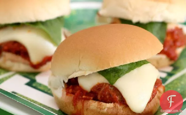 Mamma's Meatball parmesão Sliders