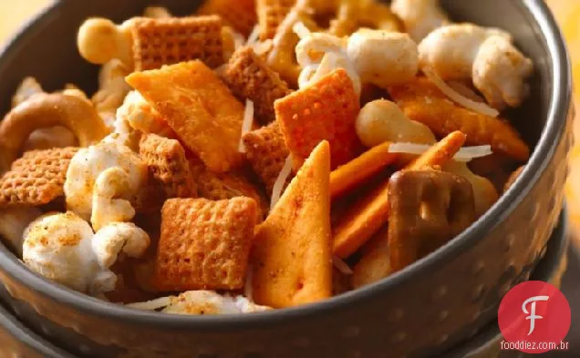 Vermelho Quente Chex Mix