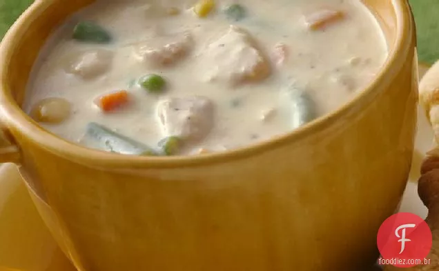 Atum Queijo-Sopa Vegetal
