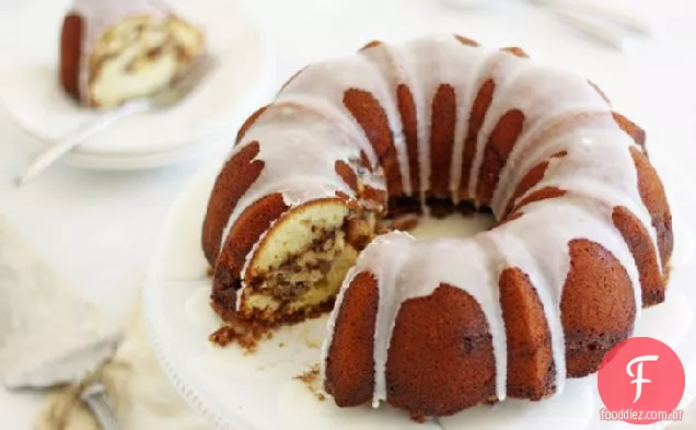 Bolo De Café De Iogurte De Torta De Abóbora De Dois Andares