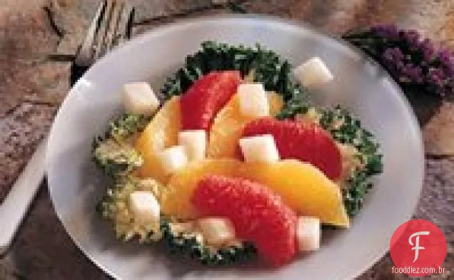 Jicama-Salada Cítrica