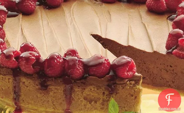 Torta De Framboesa De Seda Chocolate