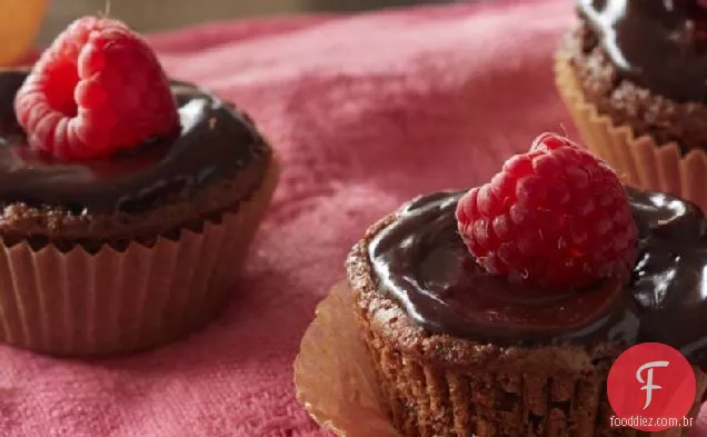 Chocolate Sem Glúten Framboesa Mini Tortas