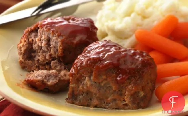 Mini Meatloaves De 30 Minutos