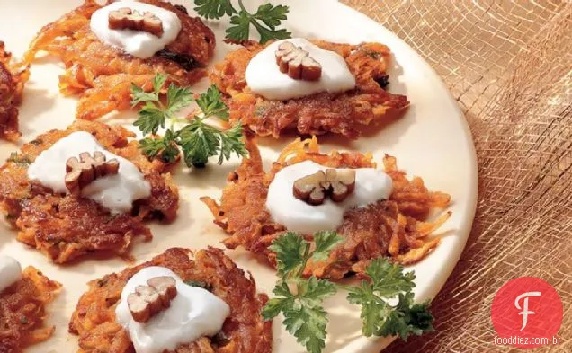 Batata Doce Mini-Latkes