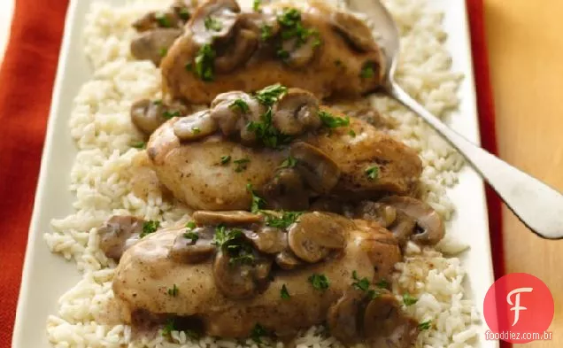 Frango Com Fogão Lento Marsala