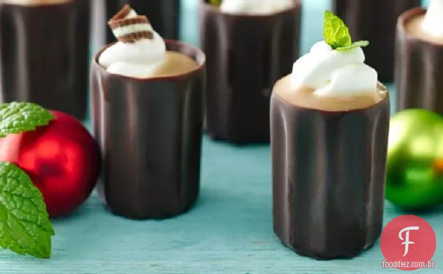 Mocha Mint Cordial Cups