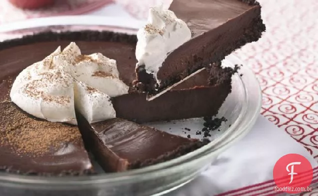 Torta De Trufa De Chocolate