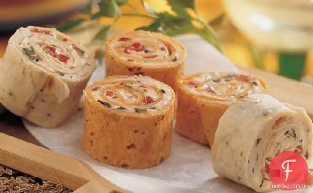 Veggie Tortilla Roll-Ups