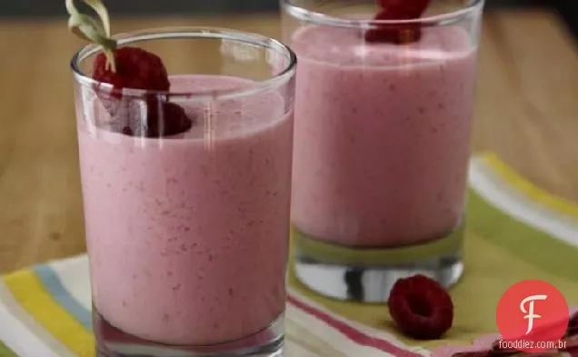 Iogurte Grego Smoothies De Framboesa