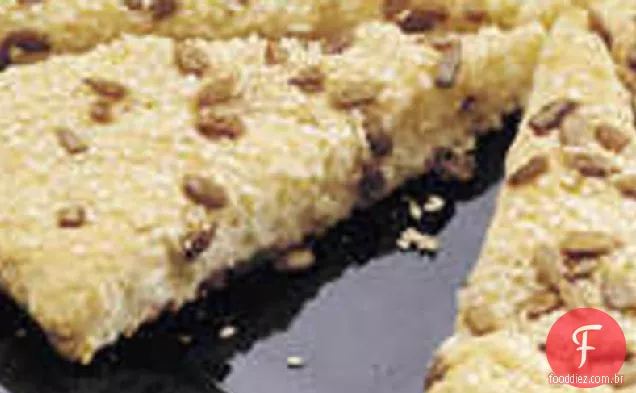Fatias De Biscoito De Gergelim