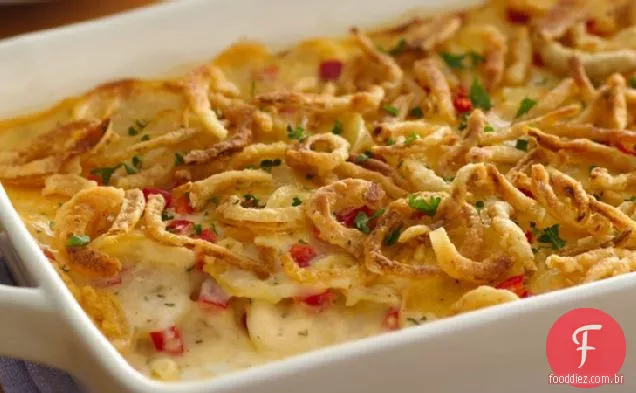 Batatas Com Casca De Cebola Francesa