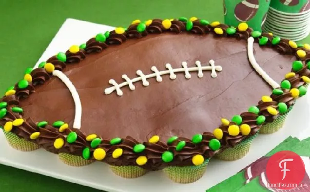 Futebol Separar Cupcakes