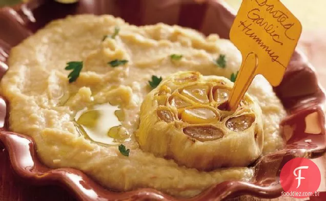 Hummus De Feijão Branco Torrado-Alho