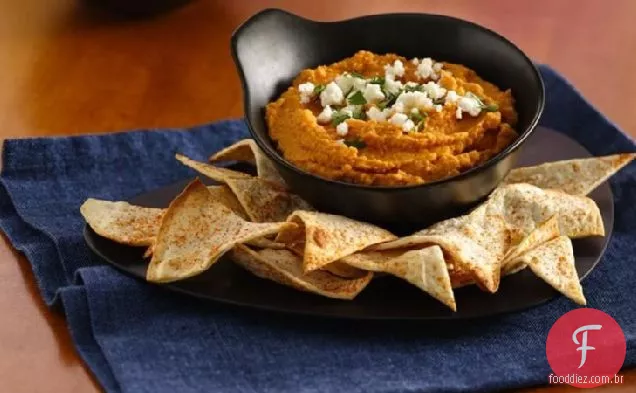 Taco Hummus e Tortilla Chips