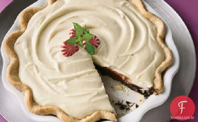 Torta De Trufa De Hortelã-Pimenta