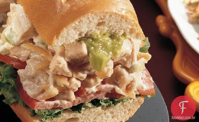 Baguete De Frango-Amêndoa