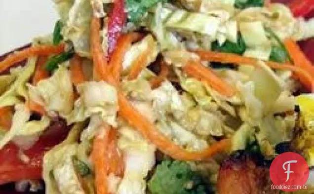 Asiática Salada De Repolho