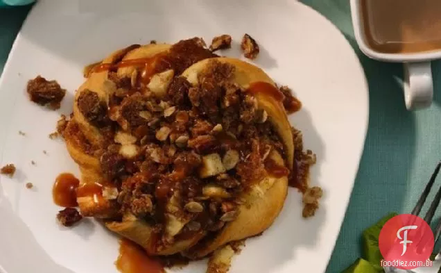 Caramel Apple Crisp Tarts