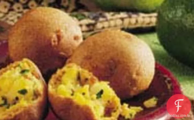 Croquetes De Batata Com Sabor De Limão (Bondas)