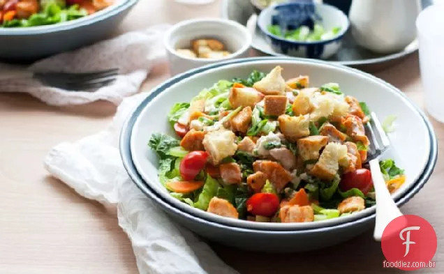 Saladas De Frango Buffalo Mais Leves